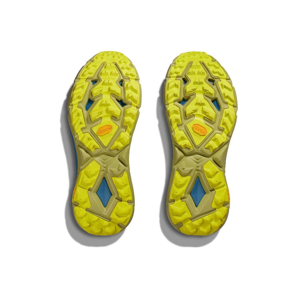 HOKA Mafate 4 Blue/Yellow