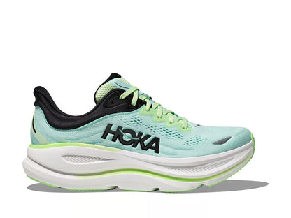 HOKA BONDI 9 Black/Green