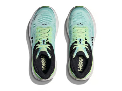 HOKA BONDI 9 Black/Green