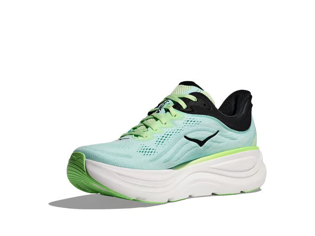 HOKA BONDI 9 Black/Green