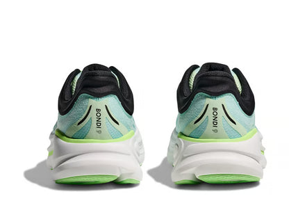 HOKA BONDI 9 Black/Green