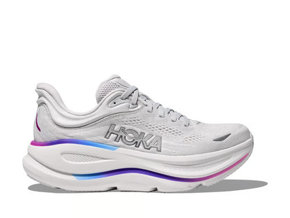HOKA BONDI 9 White/Silver