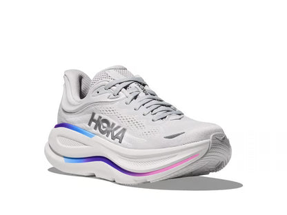 HOKA BONDI 9 White/Silver