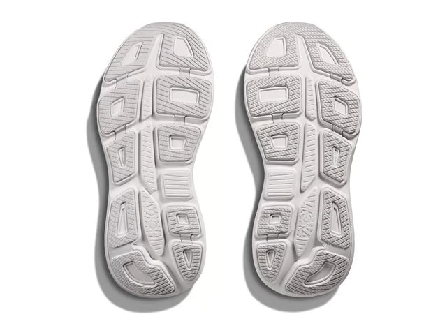 HOKA BONDI 9 White/Silver