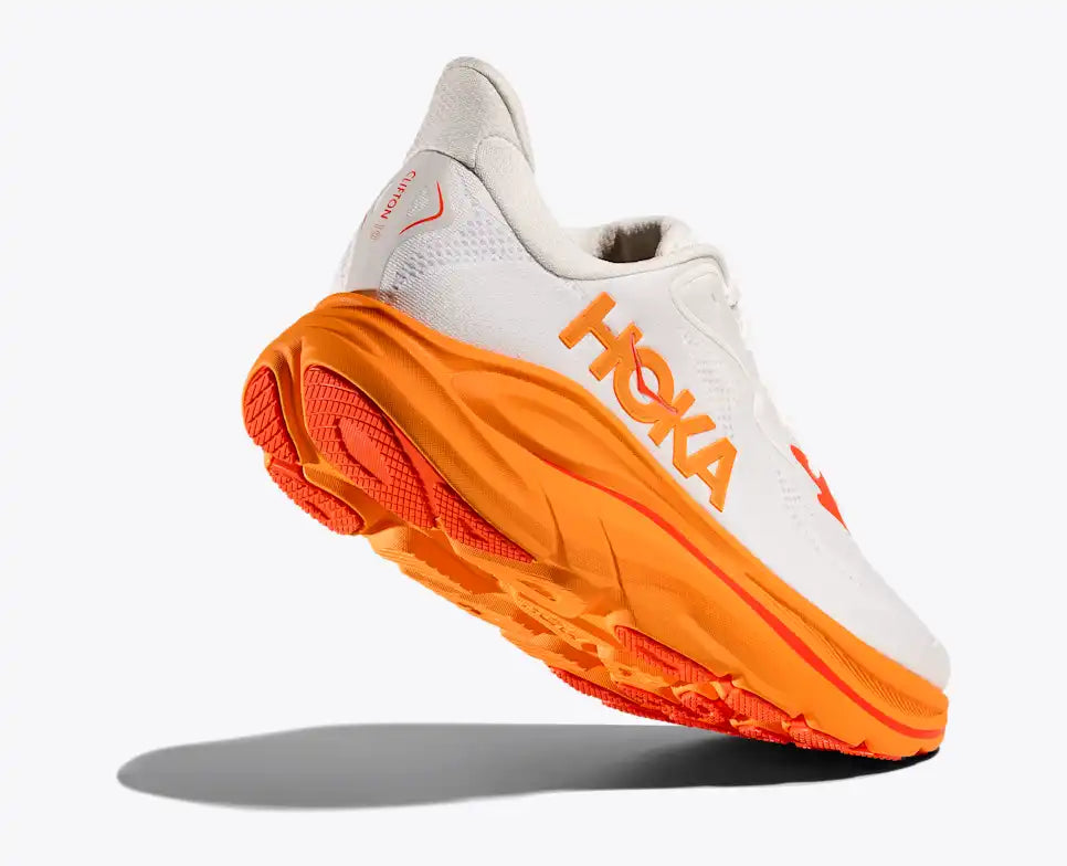 HOKA Clifton 10 White/Orange