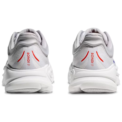 HOKA BONDI9 white blue