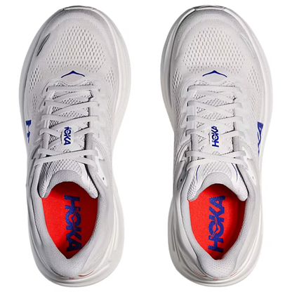 HOKA BONDI9 white blue