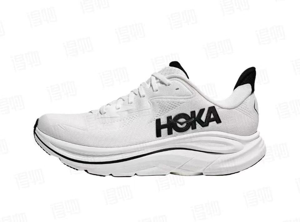 HOKA Clifton 10 White/Black