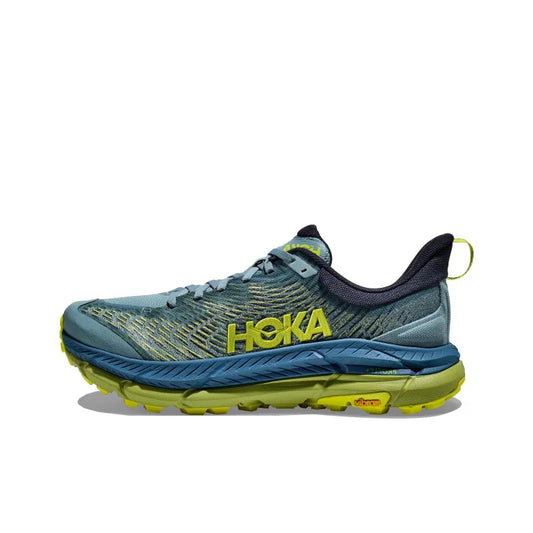 HOKA Mafate 4 Blue/Yellow