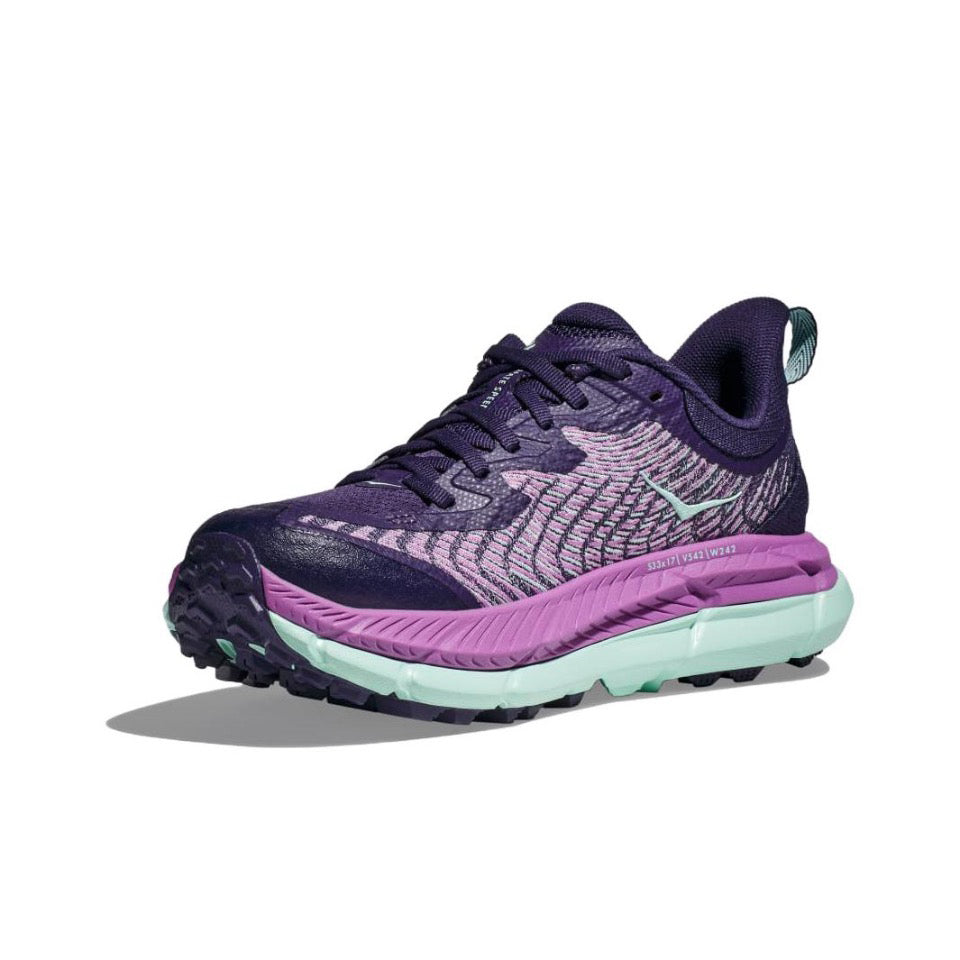 HOKA Mafate 4 Purple/Blue
